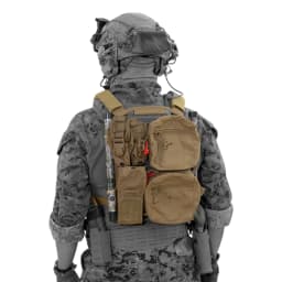 Tactical Vest SC PCP Backboard, Universal Quick Access Backboard