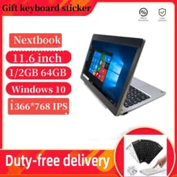 T10 11.6'' Windows 10 Tablet PC 1560XTS Quad Core 2GB RAM 64GB ROM 1366*768 IPS Intel Atom 3735G With HDMI-Compatible