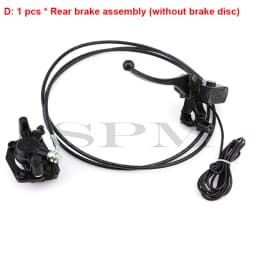 Citycoco Electric Bicycle Electric Scooter Front and Rear Brake Assembly Brake Handle disc Brake Applicable For Harley China