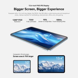 Blackview OSCAL Pad 200 Tablets Android 16 Tablet 13.4'' 120Hz 24GB RAM 128GB ROM Display 8300mAh Battery 18W 4G LTE For Office