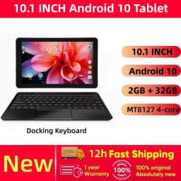 RCT6B 10.1" Android 10 Tablet MT8167 Quad Core 2GB RAM 32GB ROM WIFI Bluetooth- 4.0 5000mAh 1280*800 IPS