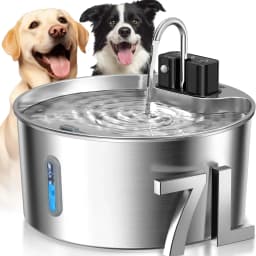 ZYfeeder 7L Large Capacity Charging Induction Cat Water Dispenser, Wireless Induction, Suitable for Indoor Placement at Will