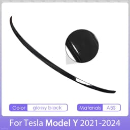 Spoiler for Tesla Model Y Juniper Accessories Spoilers Wings for Tesla Model 3 Highland Accessories 3/Y 2017-2027 ABS Material