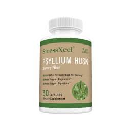 Psyllium Husk - Natural Soluble Fiber, Good for Intestinal Health, Cleansing, Detox, Supports Digestive System Health Supplement