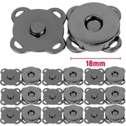1-50set Magnetic Snap Fasteners Clasps Buttons Handbag Purse Wallet Craft Bag Parts Mini Adsorption Buckle DIY Craft Wholesale