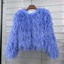 DEAT Fur Imitation Fur Coat Korean Version Pure Color Beach Wool Women's Short Coat Straight 2026 Winter Wram Jackets 11A06487