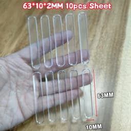 1 Sheet Self Adhesive Buffer Pads Silicone Door Stopper Cabinet Bumpers Wall Protector Furniture Refrigerator Anti-crash Pad