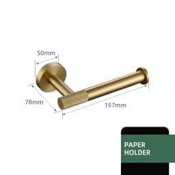 Gold Bathroom Accessories Towel Bar Bath Robe Hook Brass Knurled Bathroom Hardware Set Shelf for Towels Paper Tissue Holer