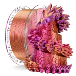 Conjure Silk PLA Magic Matte PLA 1.75mm Dual/Tri Colors Filament Plastic 1KG High Quality For FDM 3D Printers Material