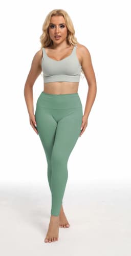 YEHAN Custom LOGO women's running trousers belly and hip yoga clothes fitness sports nude leggings