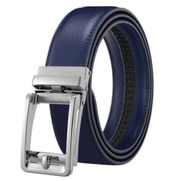 3.5cm Belt for Men Automatic Genuine Leather Belt Men Leather Ratchet Adjustable Real Ratchet Leather Dress Designer