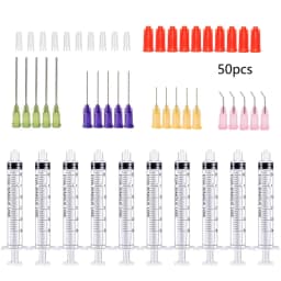 5 Pcs/Set Dispensing Syringe Blunt Needles 5ml Syringes, Needle 14G 15G 18G 20G 21G