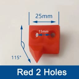 Magnifier Baffle For Sliding Table Saw Ruler Edge Banding Woodworking Machine 25mm 1 Holes 32mm 2 Holes 25.5mm 1 Holes