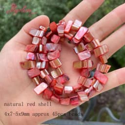 Natural Shell Coin Freefrom Stone Beads Loose DIY Strand 15 Inch For Necklace Bracelet Earring Jewelry Making