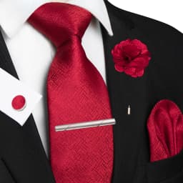 Brown Yellow Plaid Ties For Men Luxury 8cm Silk Tie Pin Pocket Square Cufflinks Tie Clip Set Business Party Wedding Accessories