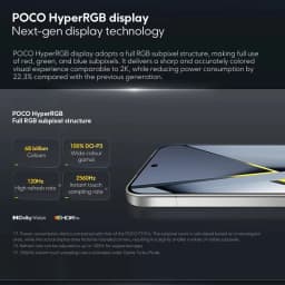 POCO F8 Pro 5G Global Version Smartphone Snapdragon® 8 Elite 6.59" 120Hz HyperRGB AMOLED Display 6210mAh NFC