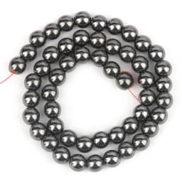 Natural Stone Dull Matte Light Gold Color Hematite Beads Round Loose Mineral Beads Jewelry Making Diy Bracelet 2/3/4/6/8mm