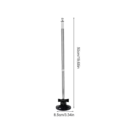 Flag Pole Bracket Suction Cup Flagpole Display Holder Bike Trailer Flag Mounting Bracket Kids Outdoor for Car SUV House Truck