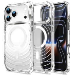 For Magsafe Magnetic Wireless Charge Cover For iPhone 18 17 Pro Max iPhone 18Pro Case Luxury Clear Transparent Shockproof Fundas