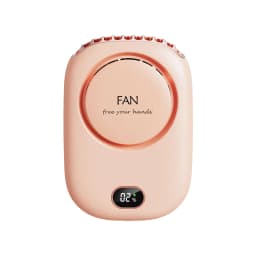 New Mini Portable Fan Hanging Handheld Fan Rechargeable Bladeless Turbo Ultra Quiet Student Hand Held Fan Outdoor Sports Travel
