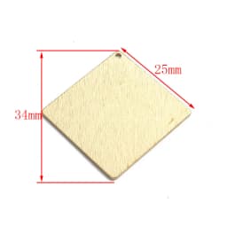 10pcs Polished Raw Brass Flower Leaf Sector Moon Square Shell Dragonfly Shape Charms Pendant For Jewelry Earring Necklace Making