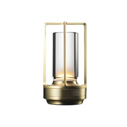 Aluminum Alloy Crystal Lamp LED Rechargeable Touch Table Lamp Restaurant Decoration Atmosphere Night Light Camping Creative Lamp