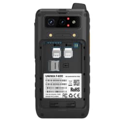 UNIWA F400 Rugged PDA 4G Global Public Network Walkie-Talkie Zello Phone Android15 Detachable 4350mAh 4.0“ NFC Add Charging Dock