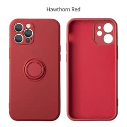 Liquid Silicone Magnetic Bracket Ring Phone Cases For IPhone 15 14 13 12 11 Pro Max Mini X XS XR 8 7 Plus Shockproof Back Cover