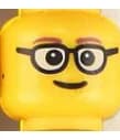 *Minifigs Male printed Head*20pcs DIY enlighten block brick part No. Compatible With Other Assembles Particles