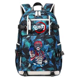 Demon Slayer Anime School Bag Large Capacity Lightweight Student Backpack for Kids Boys Girls Daily Use