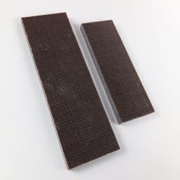 2pcs Space Board Flax Micarta Template Board Sheet Damascus Canvas Texture for DIY Knife Handle Craft Supplies