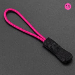 1pcs/lot Zipper Pull Rope End Fit Zippers Puller Zip Head Replacement Clip Buckle Fixer Suitcase Clothing
