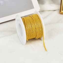 5yards 2mm Top Grade More Colors Acrylic Rhinestone Cup Chain Apparel Rhinestone Trim Sewing Strass Cup Chain For DIY Clothing