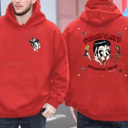2025 New Hoodies Stray Cat Brian Setzer Lee Rocker Slim Jim Phantom Men Retro Aesthetic Hoodie Funny Tops Men's Clothing