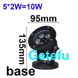 LED Outdoor Spotlight DC12V AC220V110V Floodlight Garden Landscape Wall Wash Lighting IP67 Rates Tree Grasses Backyard Lawn Lamp