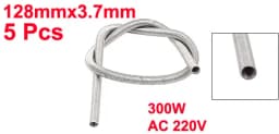 5/10/15pcs AC 220V 300/500W Heating Element Coil Forging Pottery Heating Heater Element Wire Coil 3.7x128mm 4x206mm 3.7x122m