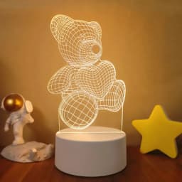 3D LED Lamp Creative 3D LED Night Lights Novelty Illusion Night Lamp 3D Illusion Table Lamp For Home Christmas Decorative Light