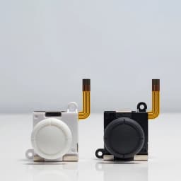 2/4/10pcs K-SILVER JS19 TMR Electromagnetic Joystick for Switch/NS OLED JoyCon NS Lite Replacement 3D Analog White ThumbStick