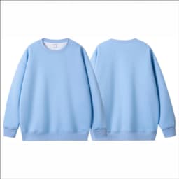 100% Cotton For Warmth Customized Letter Picture Logo Loose Solid Color Fit Round Neck Men Women Fashionable Couple Sweatshirt