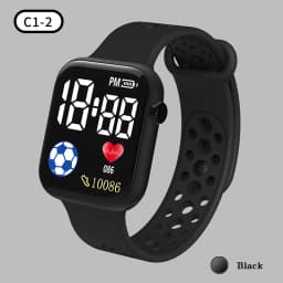 Creative Calculator Watch Cartoon LED Digital Kids Watch Fashion Sports Electronic Watch for Boys Girls Kids Student Gift Clock