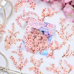 20/120 pcs Plants Flowers Leaf PET Sticker pack Scrapbooking Collage Junk Journal Planner Hand account Decor Stationery Stickers