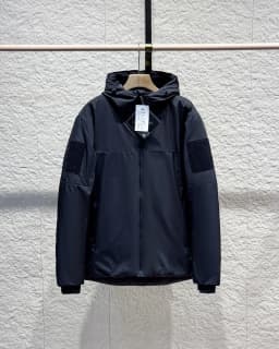 Lightweight Autumn Winter Cotton Jacket for Men Outdoor Windproof Water Resistant Hooded Warmth Storage Functional Coat