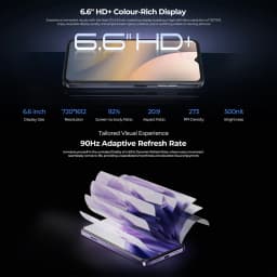 HOTWAV Note 13 Smartphone 4GB+128GB 6.6'' HD+ Android 13 T606 Octa Core 50MP 5160mAh 4G Cellphone