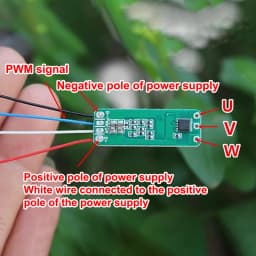 1Pcs Mini 2S 7A-15A Brushless Motor Driver Board Aircraft Model Brushless Electric Regulator Module
