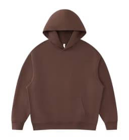 Custom Logo Autumn Unisex Hooded Sweatshirt Oversized Drop‑Shoulder Long Sleeve Kangaroo Pocket Casual Hoodie Top