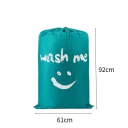 Household Laundry Bag Travel Storage Pouch Machine Washable Dirty Clothes Organizer Wash Drawstring Bag Large Capacity Bag