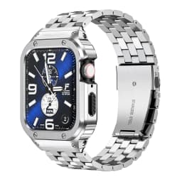 Stainless Steel Strap+Case For Apple Watch Band 49mm 45mm 44mm (not watch) bracelet Bumper Cover iwatch serie 4 5 SE 6 7 8 Ultra