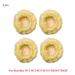 Steam Cloth Cover For Karcher SC1 SC2 SC3 SC4 SC5 SC7 CTK10 CTK20 Handheld Steam Brush Vacuum Cleaner Parts Nylon Accessories