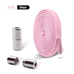 Elastic Laces Sneakers No Tie Shoe Laces Capsule Lock Shoelaces Without Ties Kids Adult 0.6cm Flat Shoelace for Shoes