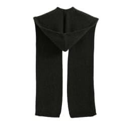 Autumn Winter Thickened One-Piece Scarf Hat 100% Merino Wool Knitted Frostproof Neck Protection Integrated Scarf Hat